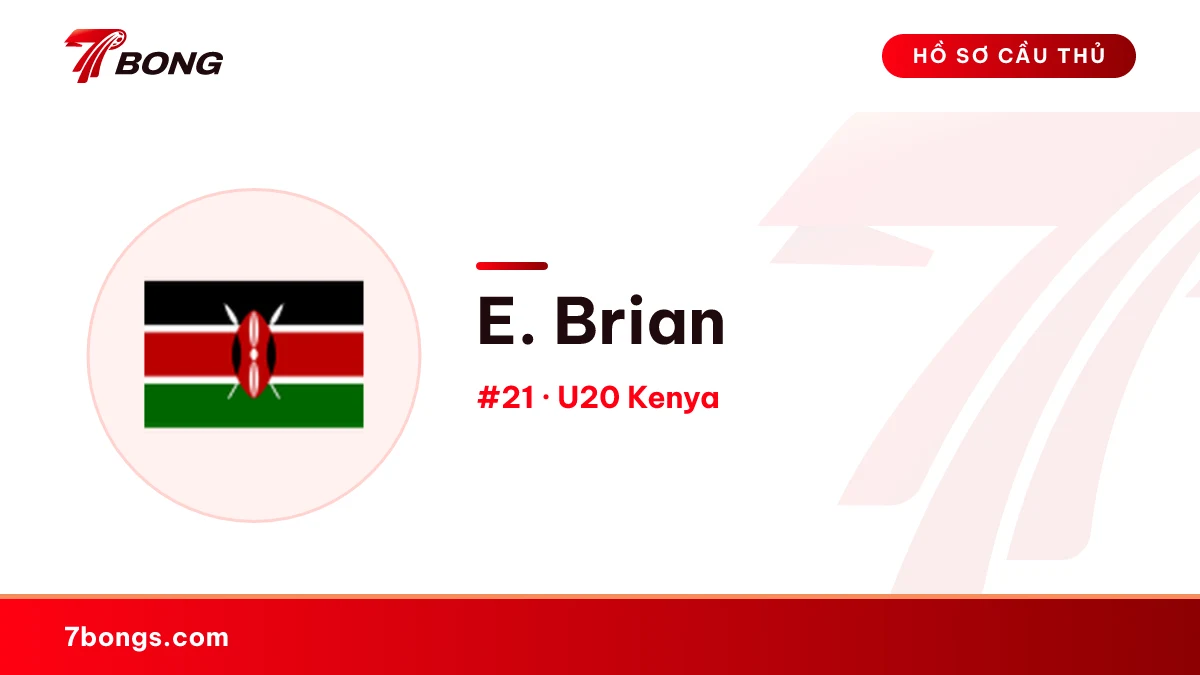 E. Brian — U20 Kenya
