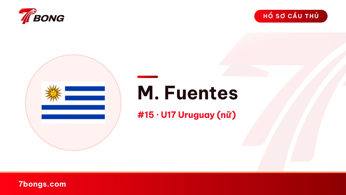 M. Fuentes — U17 Uruguay (nữ)
