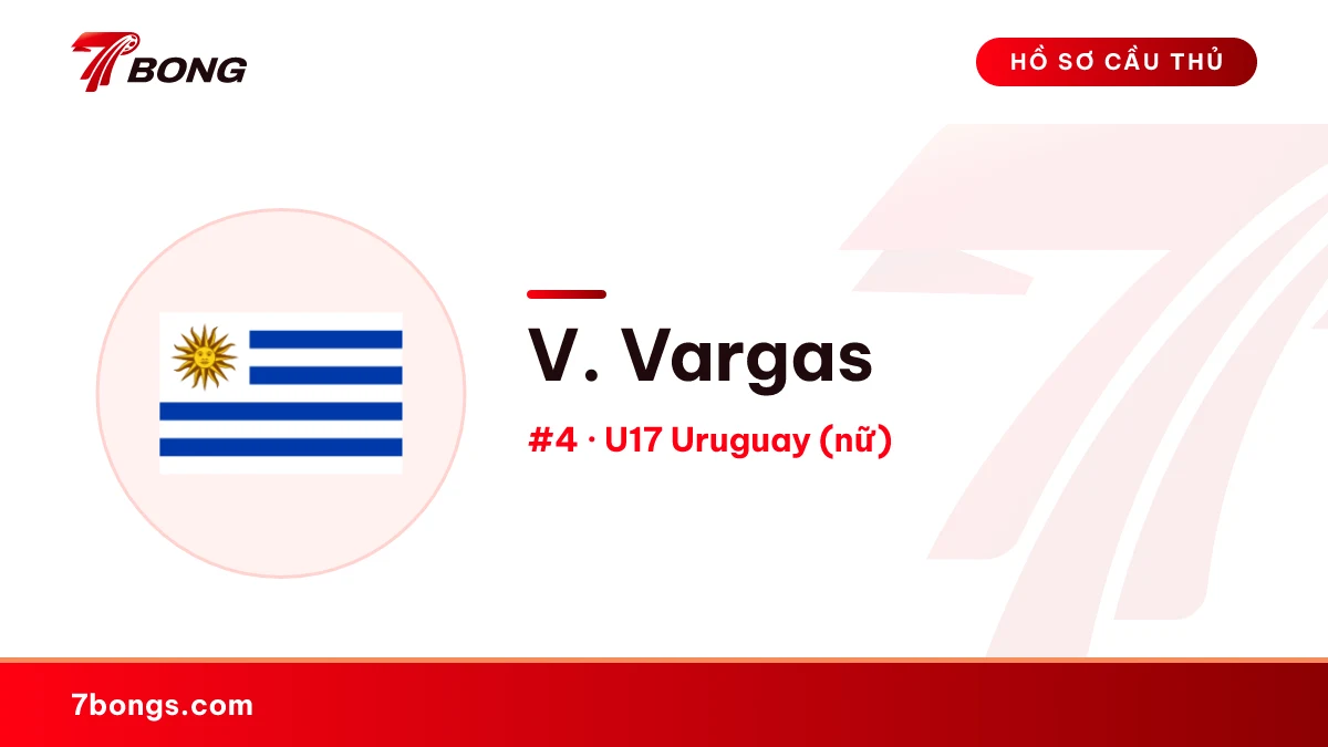 V. Vargas — U17 Uruguay (nữ)