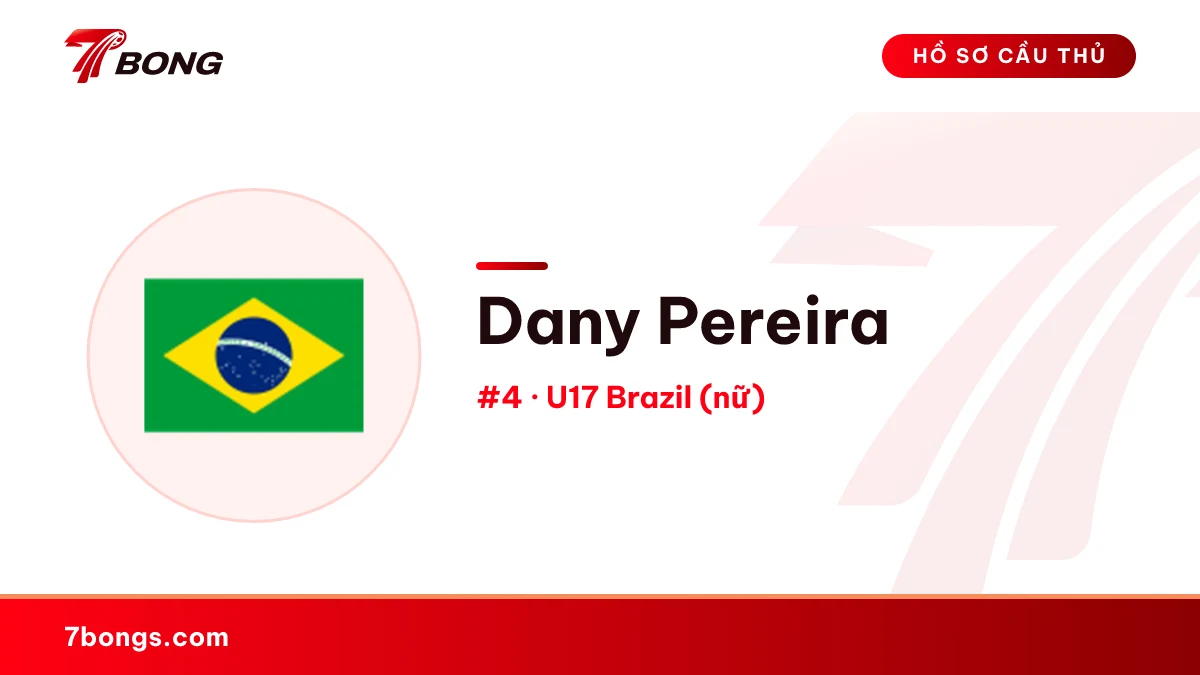 Dany Pereira — U17 Brazil (nữ)