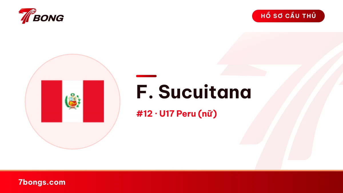 F. Sucuitana — U17 Peru (nữ)