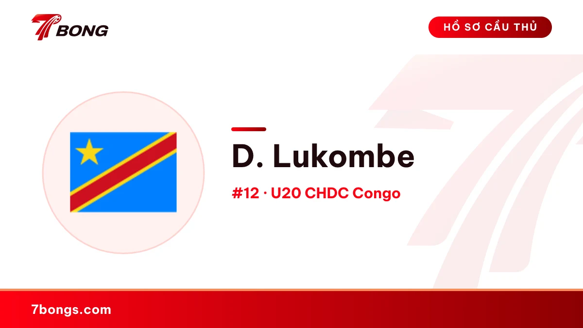 D. Lukombe — U20 CHDC Congo