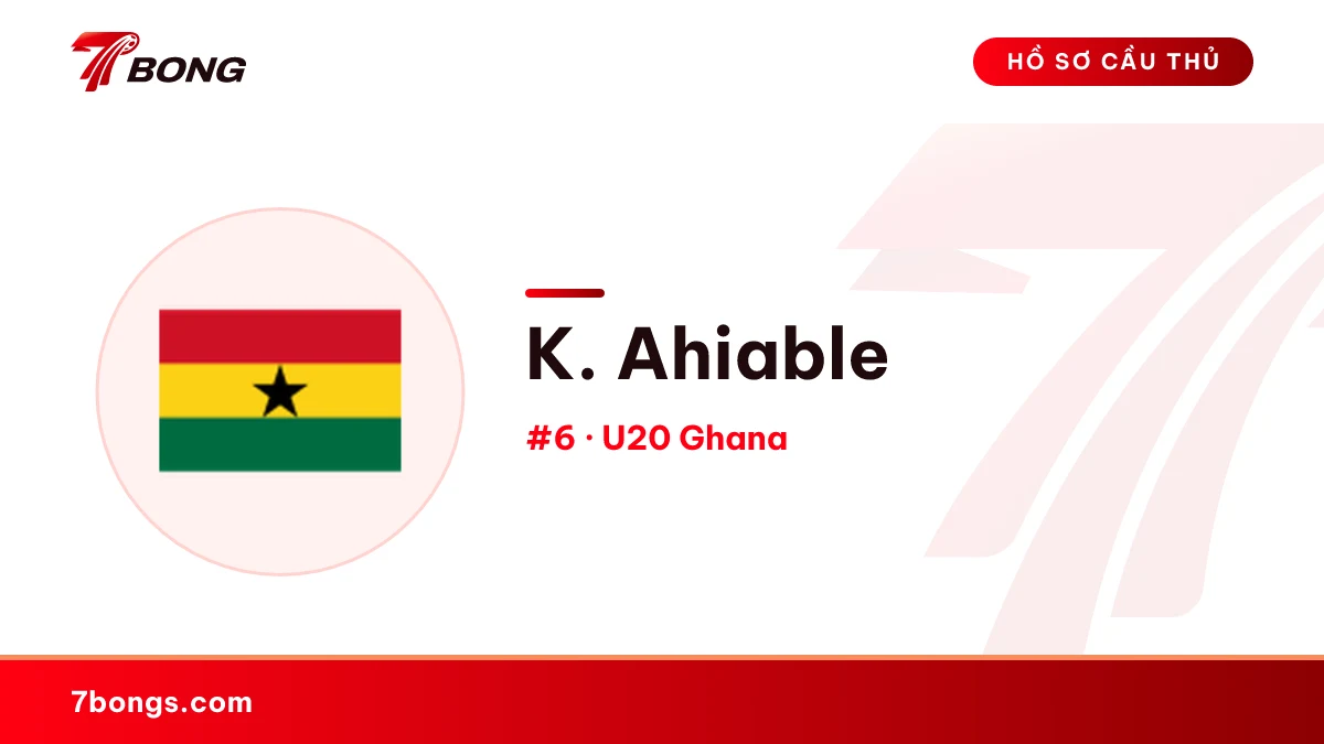 K. Ahiable — U20 Ghana