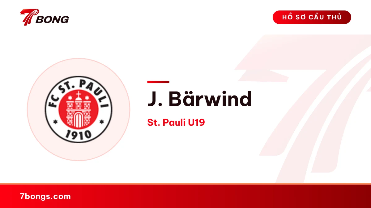 J. Bärwind — St. Pauli U19