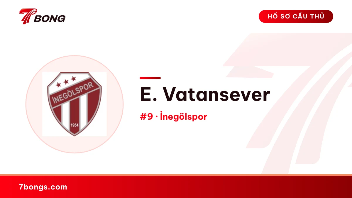 E. Vatansever — İnegölspor