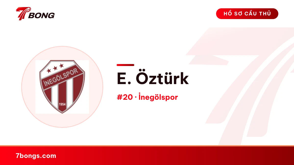 E. Öztürk — İnegölspor