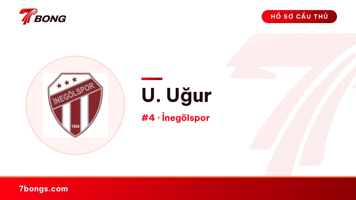 U. Uğur — İnegölspor