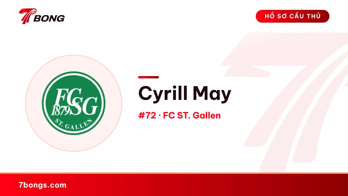 Cyrill May — FC ST. Gallen
