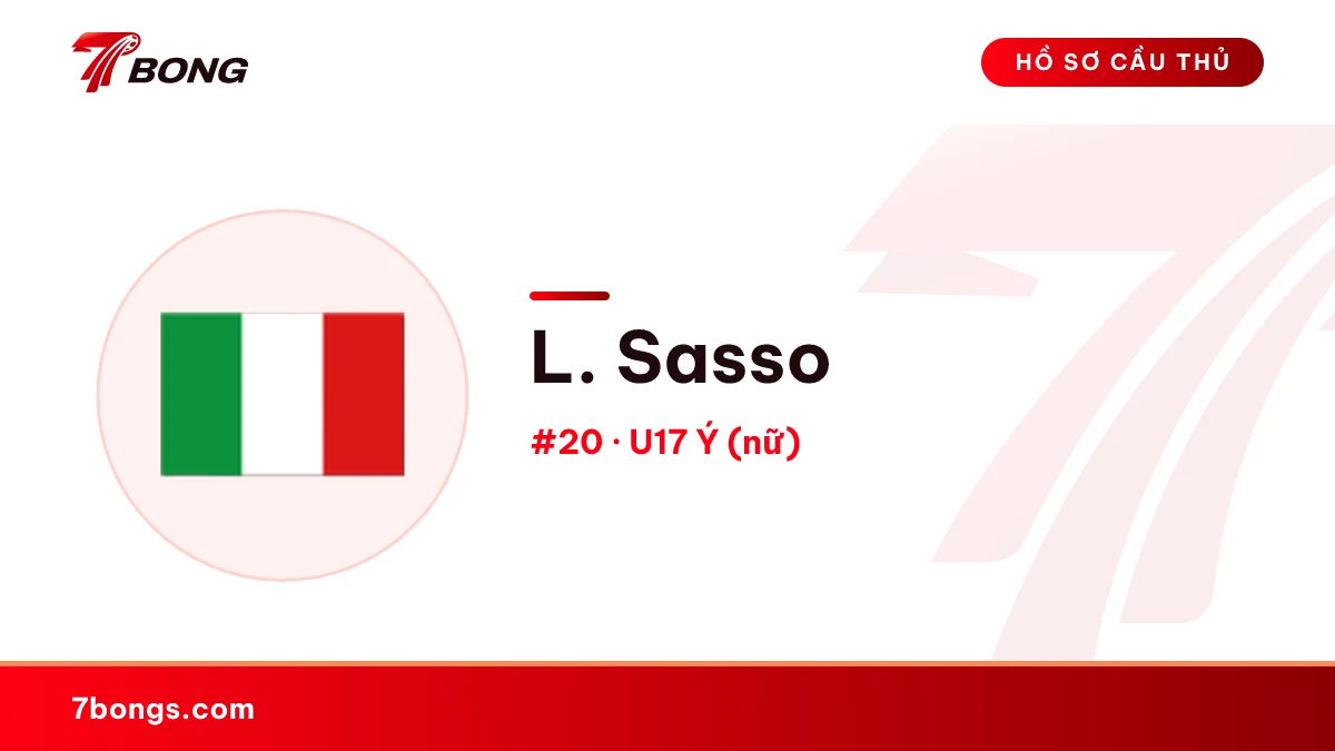 L. Sasso — U17 Ý (nữ)