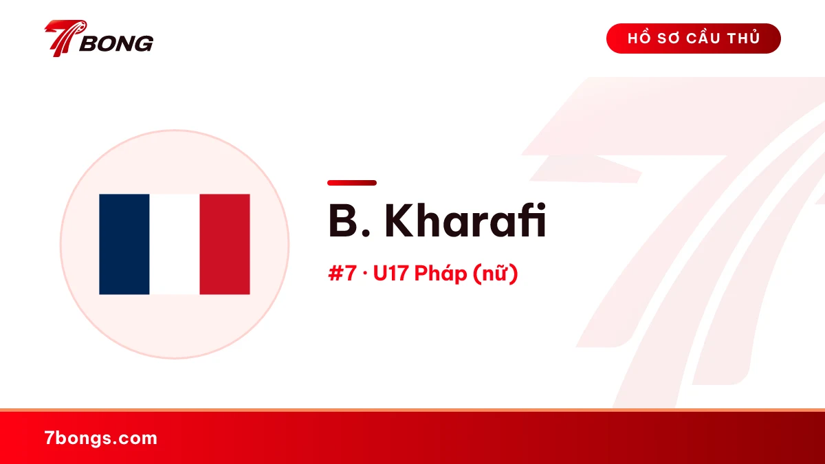 B. Kharafi — U17 Pháp (nữ)