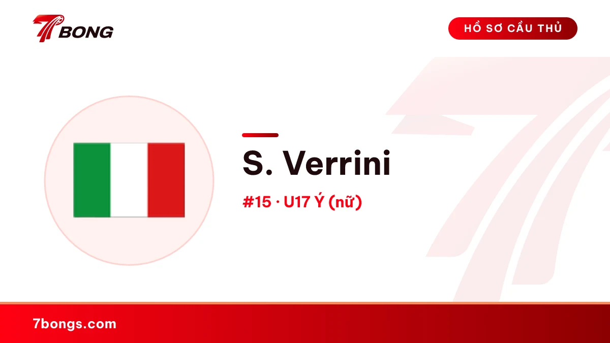 S. Verrini — U17 Ý (nữ)