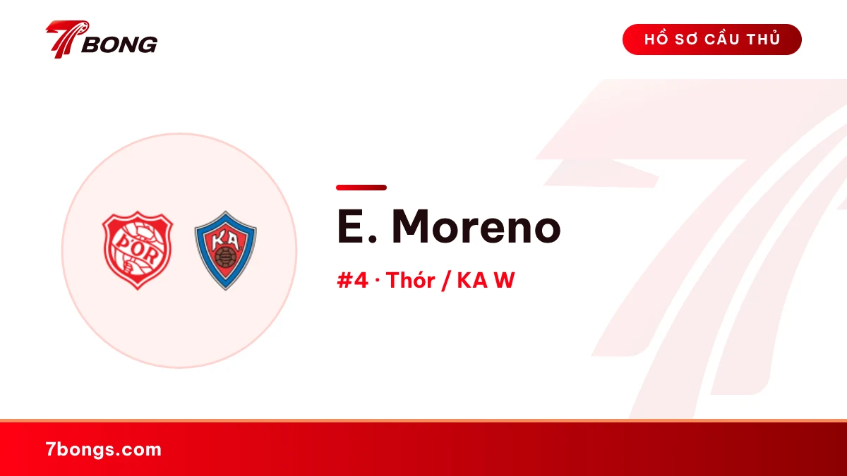 E. Moreno — Thór / KA W