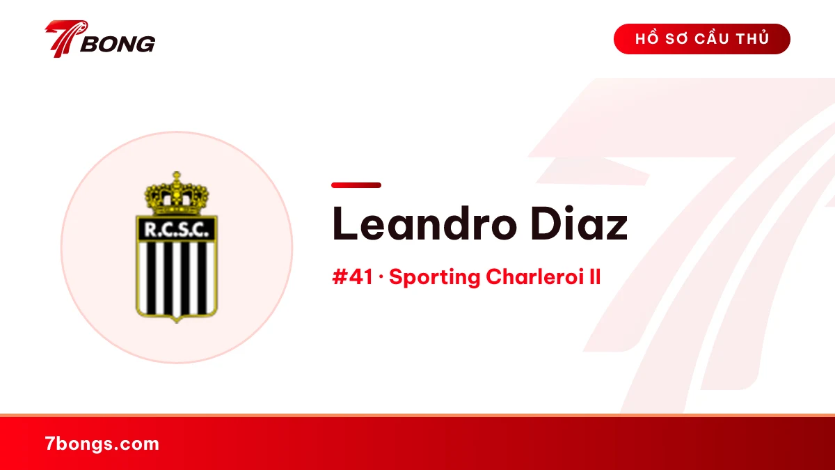 Leandro Diaz — Sporting Charleroi II