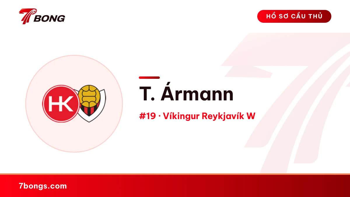 T. Ármann — Víkingur Reykjavík W