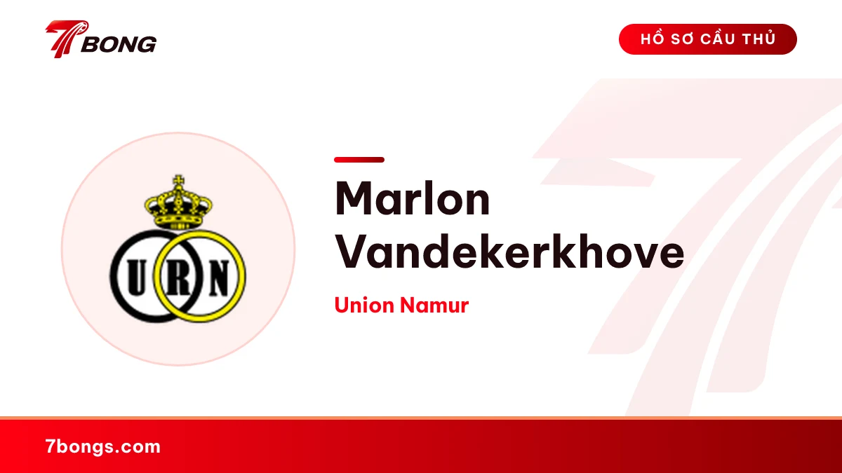 Marlon Vandekerkhove — Union Namur