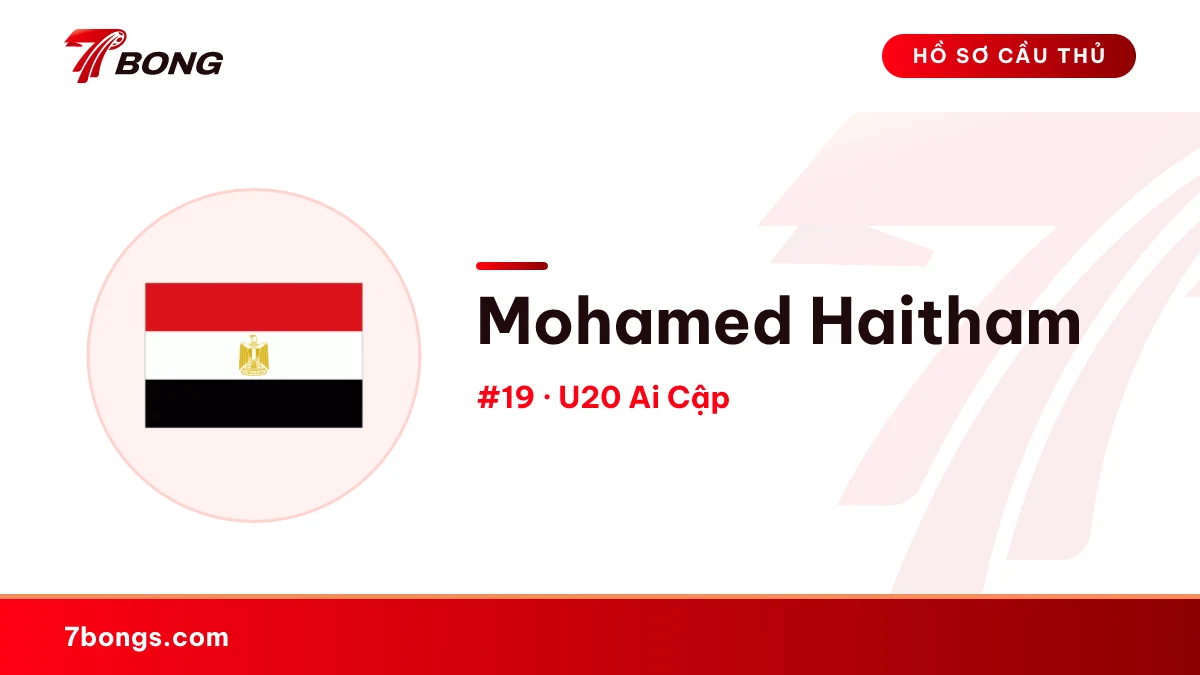 Mohamed Haitham — U20 Ai Cập