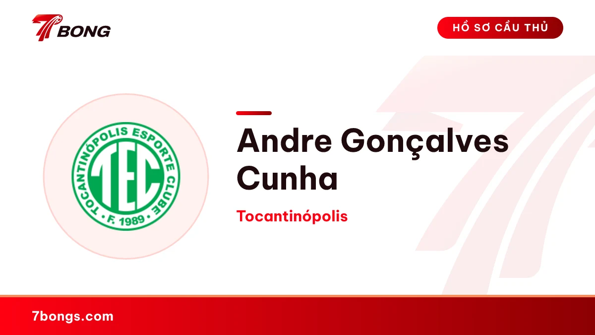 Andre Gonçalves Cunha — Tocantinópolis