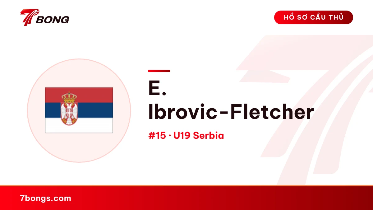 E. Ibrovic-Fletcher — U19 Serbia