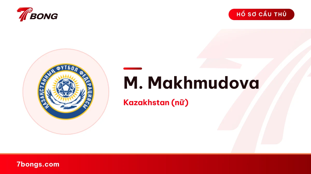 M. Makhmudova — Kazakhstan (nữ)