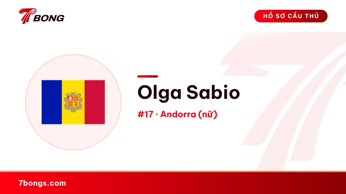 Olga Sabio — Andorra (nữ)