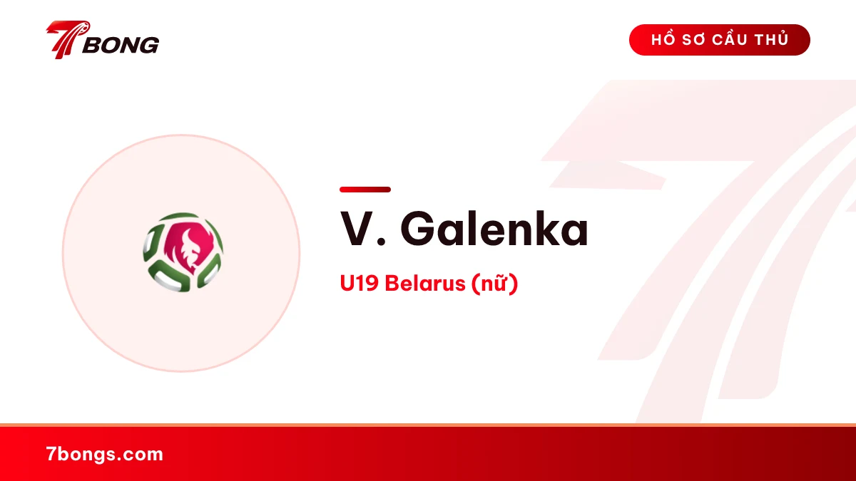 V. Galenka — U19 Belarus (nữ)