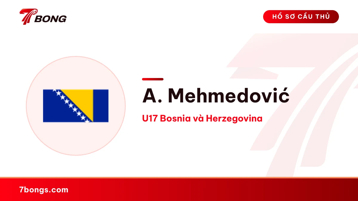 A. Mehmedović — U17 Bosnia và Herzegovina