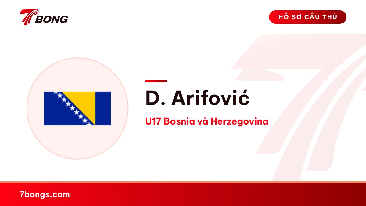 D. Arifović — U17 Bosnia và Herzegovina