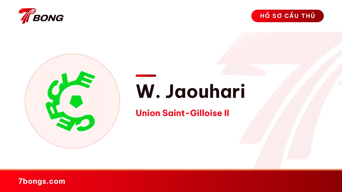 W. Jaouhari — Union Saint-Gilloise II
