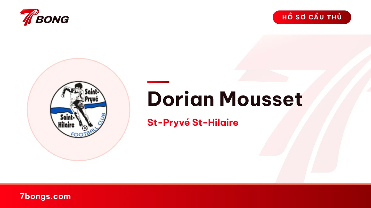Dorian Mousset — St-Pryvé St-Hilaire