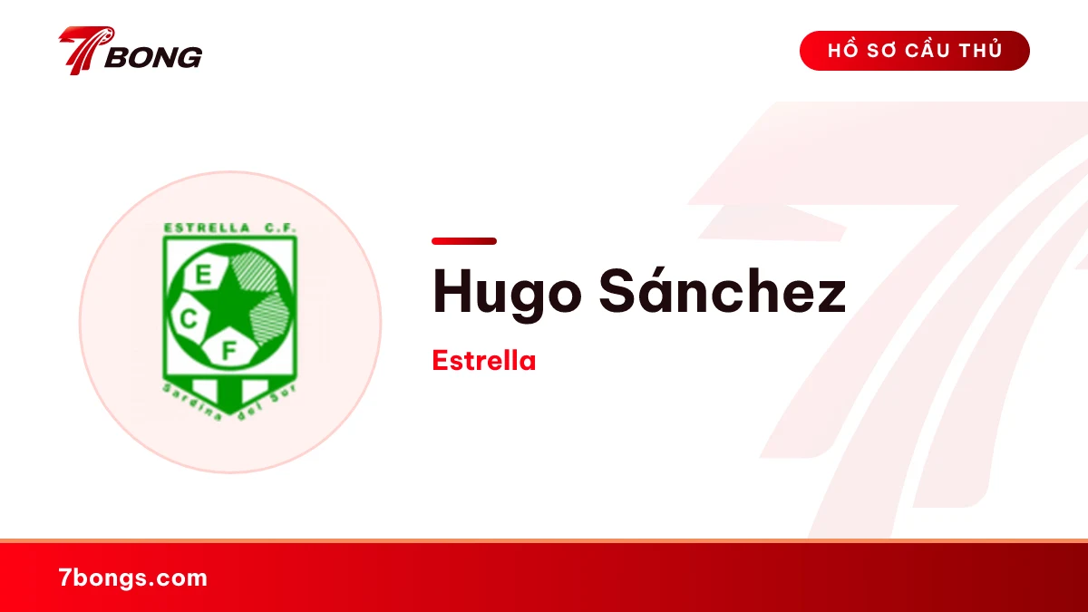Hugo Sánchez — Estrella