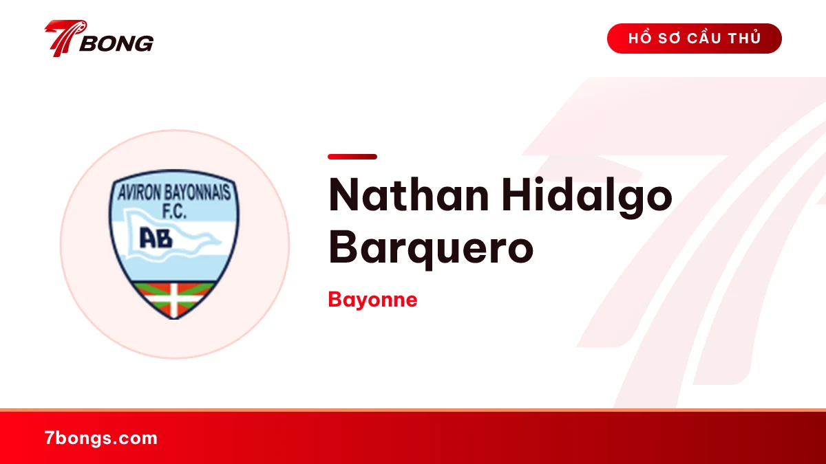 Nathan Hidalgo Barquero — Bayonne