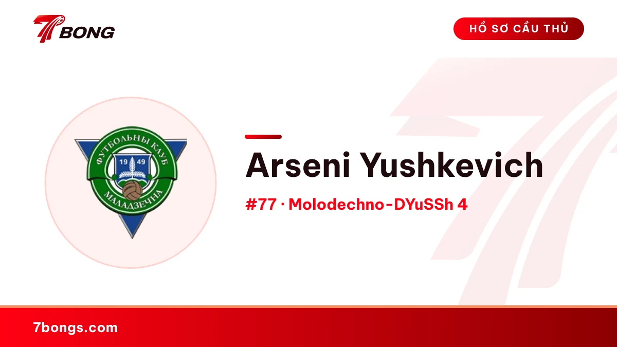 Arseni Yushkevich — Molodechno-DYuSSh 4