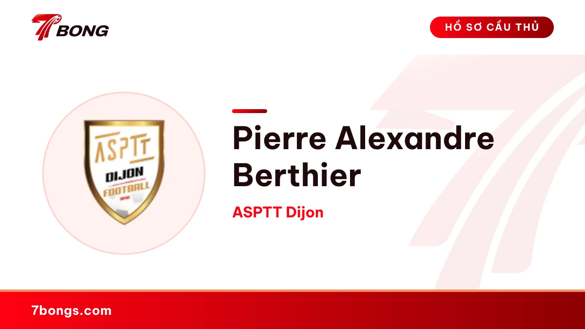 Pierre Alexandre Berthier — ASPTT Dijon