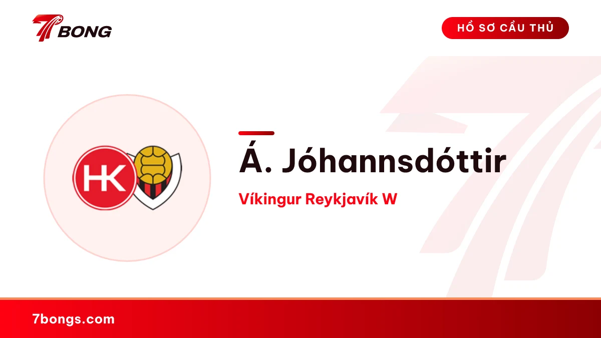 Á. Jóhannsdóttir — Víkingur Reykjavík W