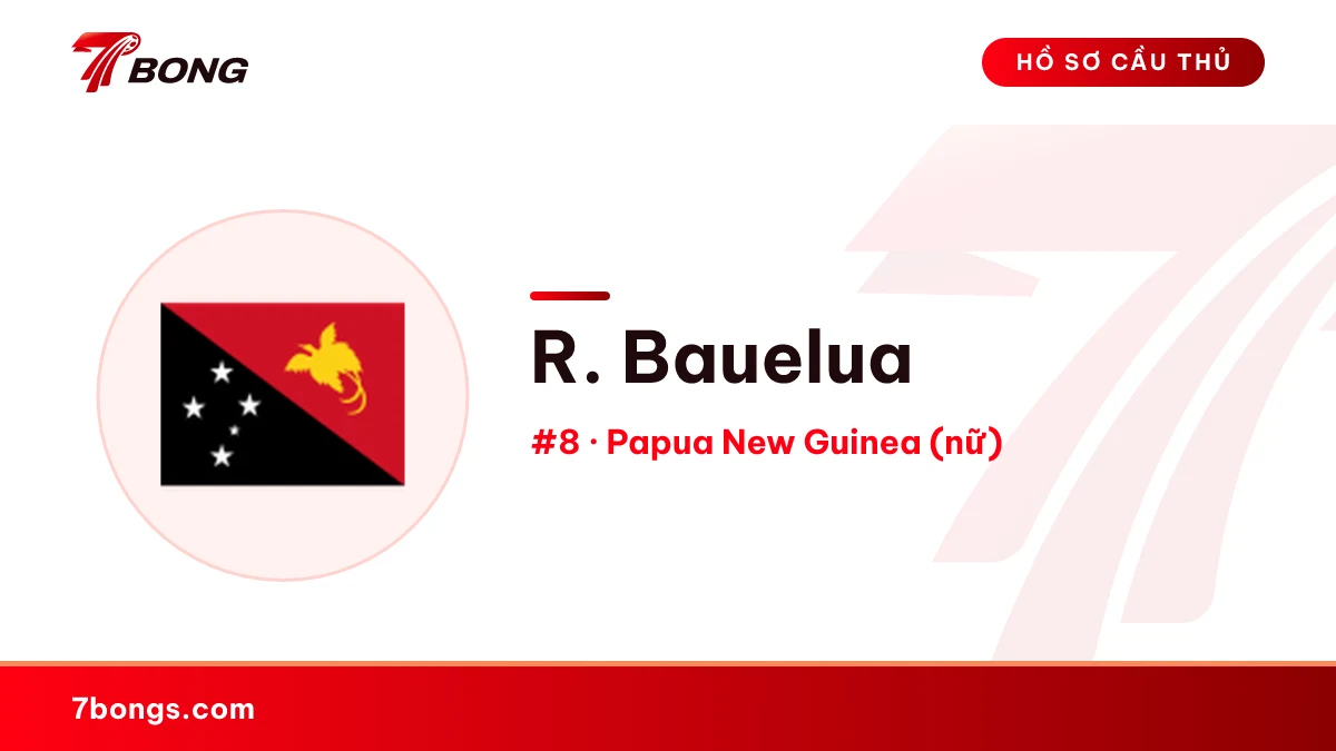 R. Bauelua — Papua New Guinea (nữ)