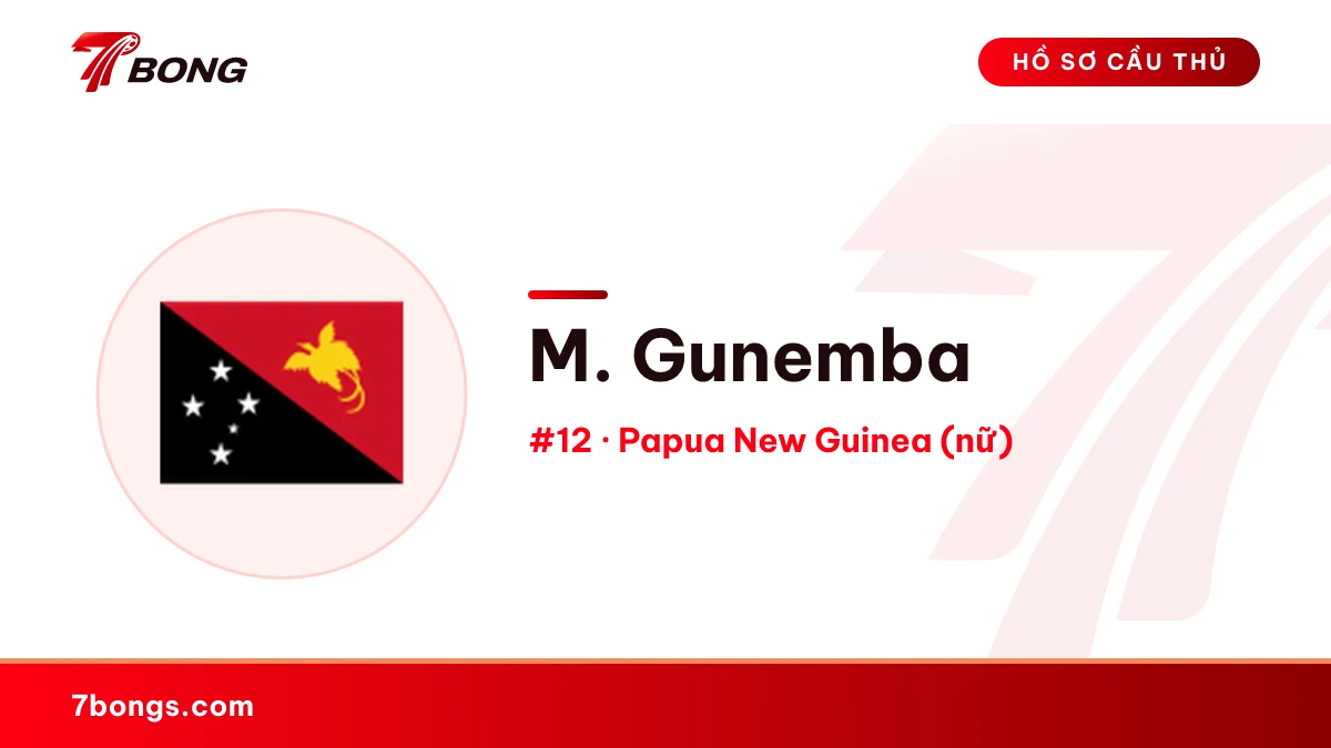 M. Gunemba — Papua New Guinea (nữ)