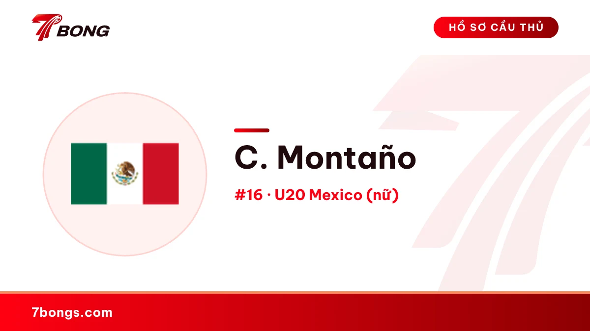 C. Montaño — U20 Mexico (nữ)