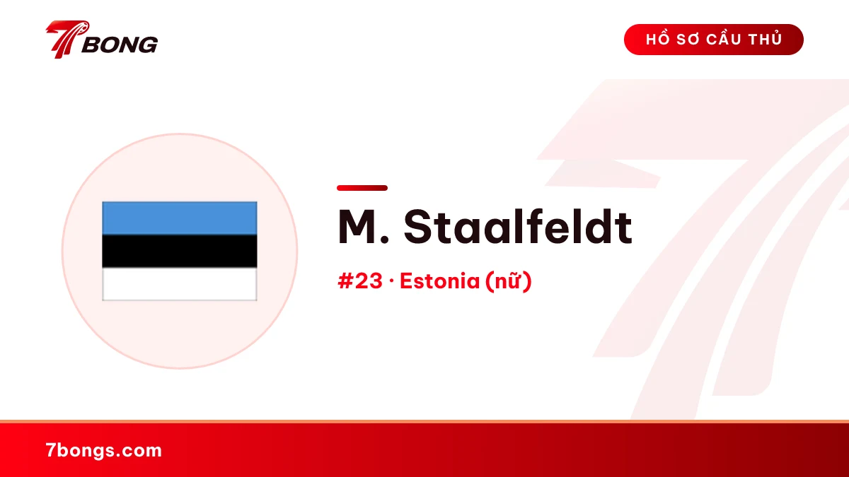M. Staalfeldt — Estonia (nữ)