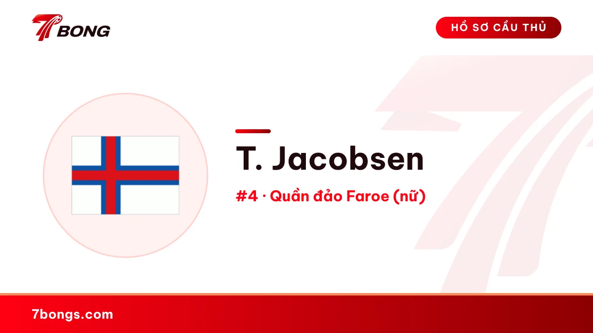 T. Jacobsen — Quần đảo Faroe (nữ)