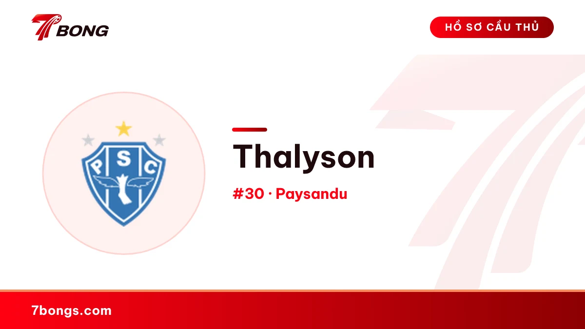 Thalyson — Paysandu