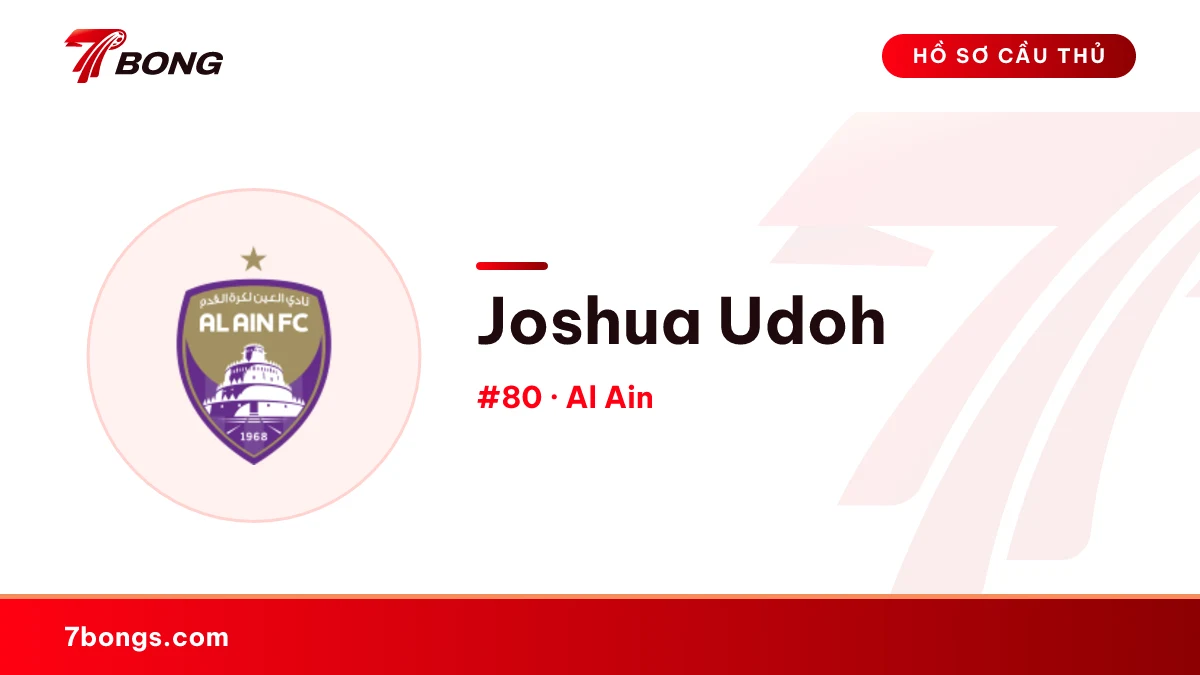 Joshua Udoh — Al Ain