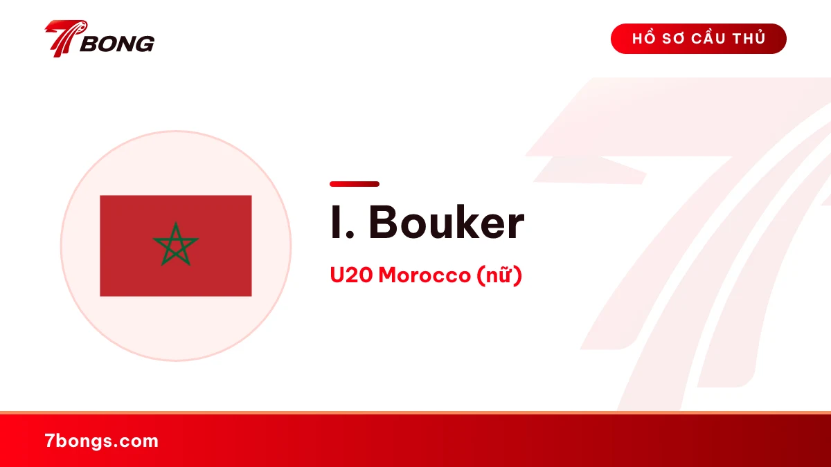 I. Bouker — U20 Morocco (nữ)
