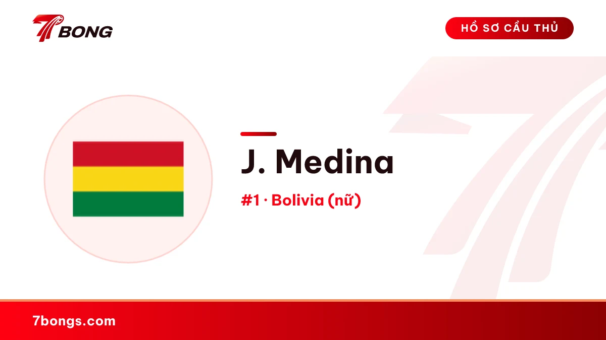 J. Medina — Bolivia (nữ)