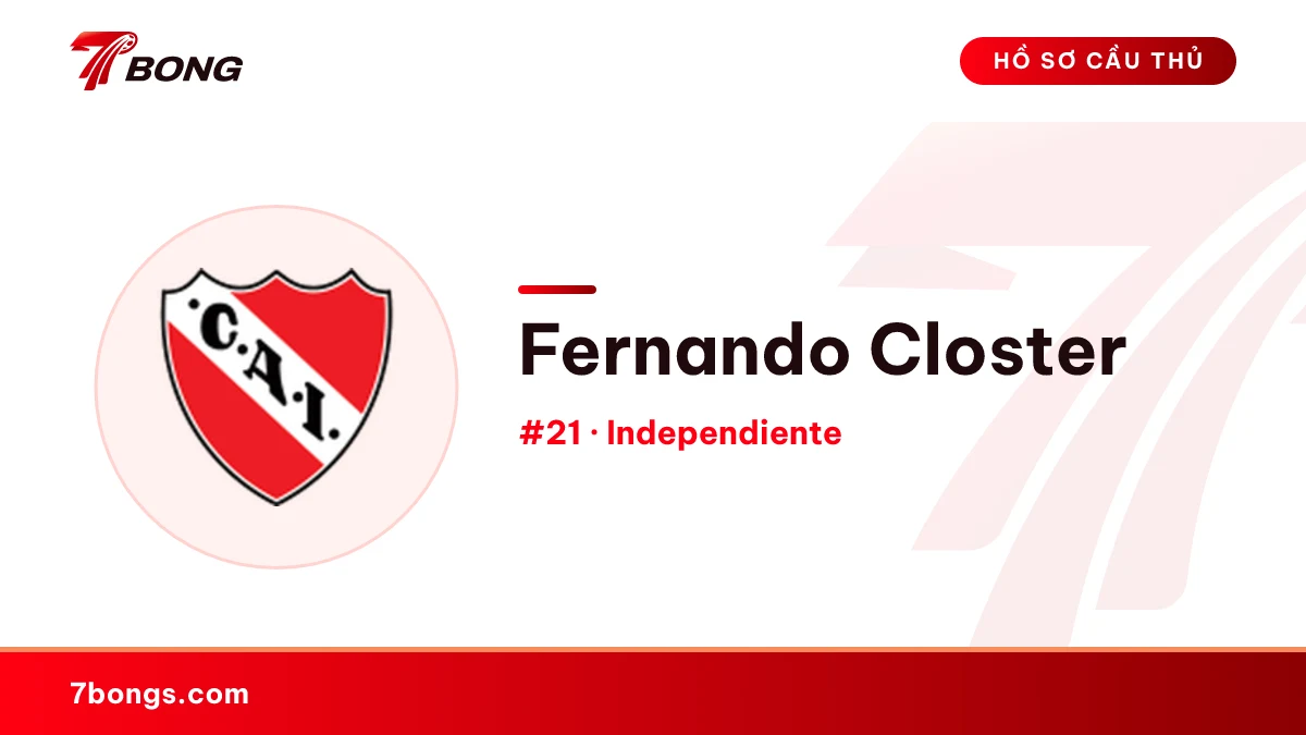 Fernando Closter — Independiente