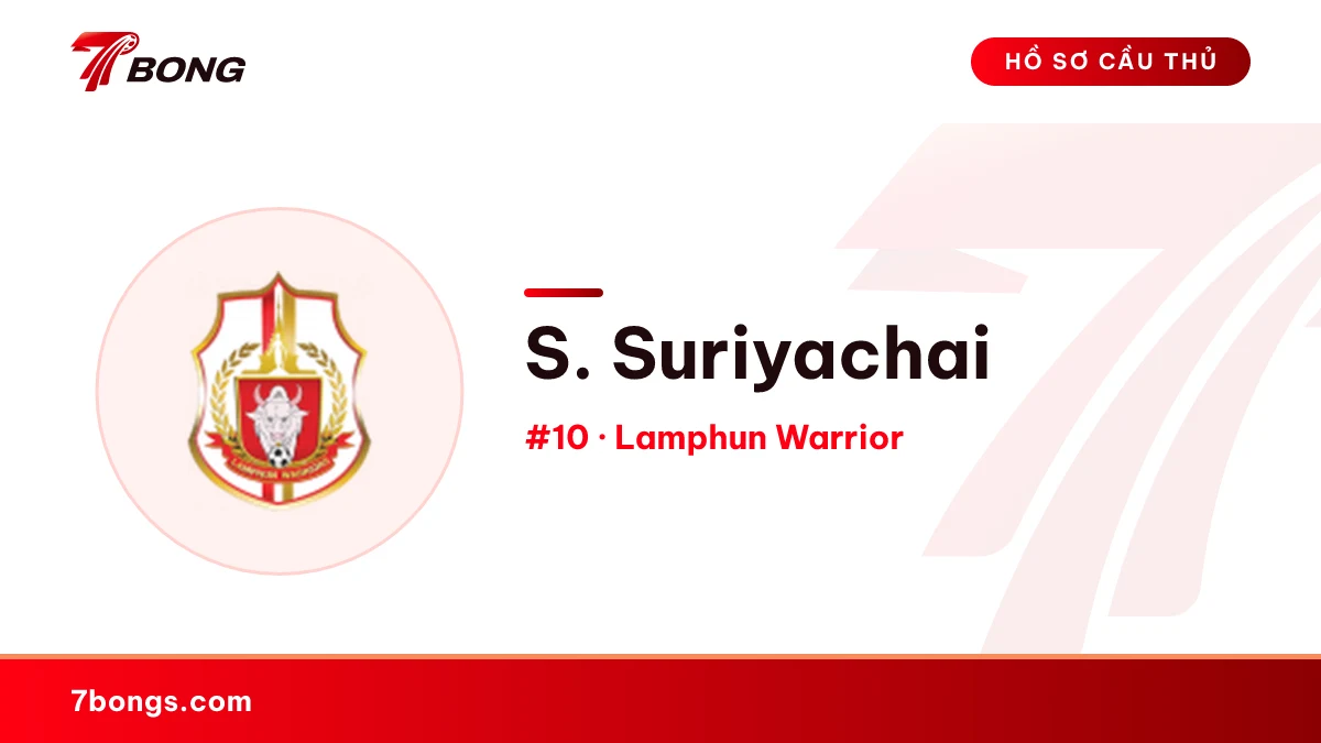 S. Suriyachai — Lamphun Warrior