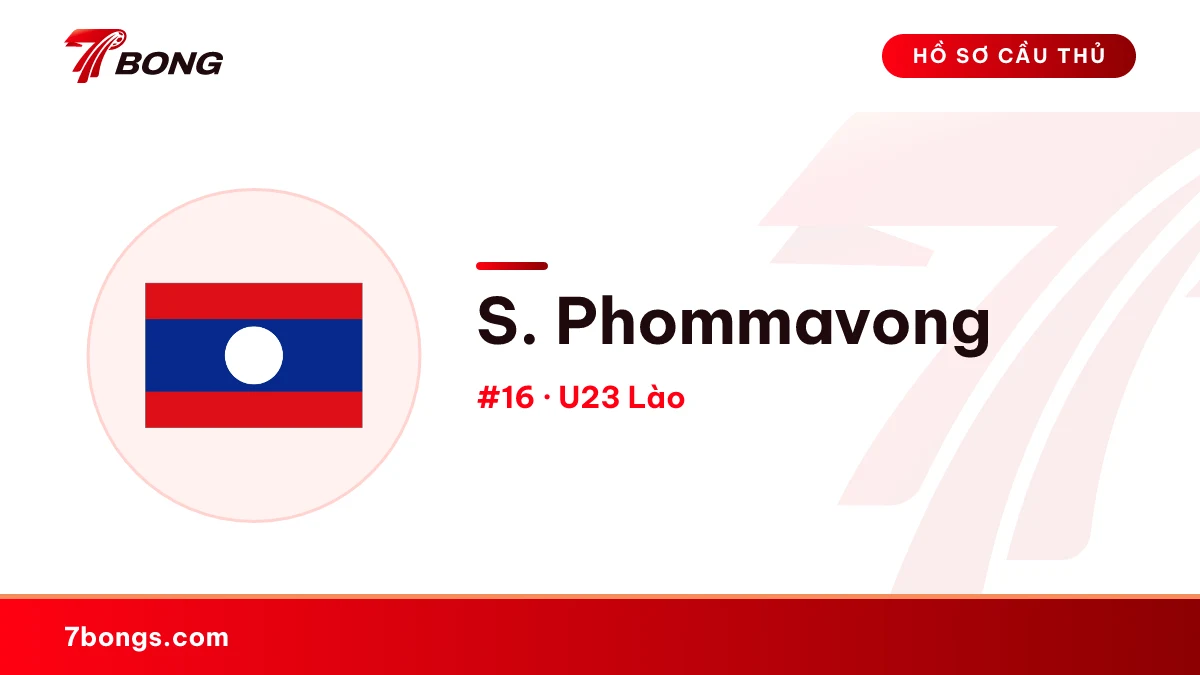 S. Phommavong — U23 Lào