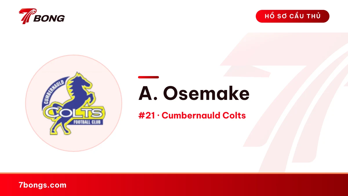 A. Osemake — Cumbernauld Colts