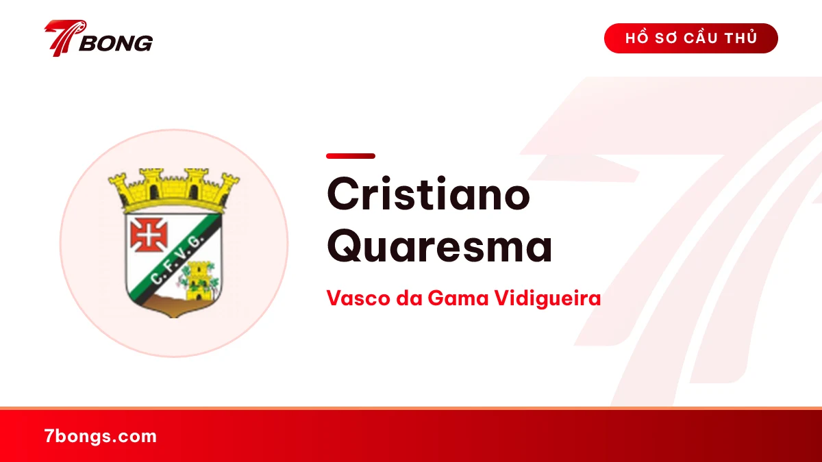 Cristiano Quaresma — Vasco da Gama Vidigueira