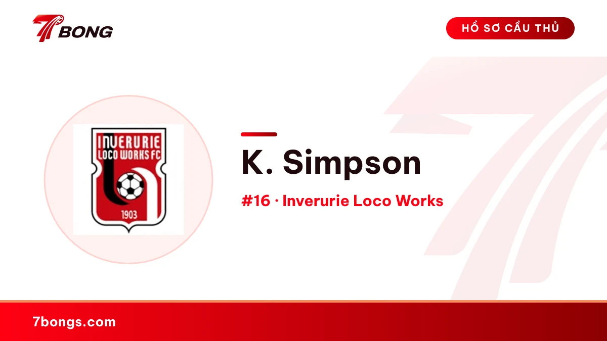 K. Simpson — Inverurie Loco Works