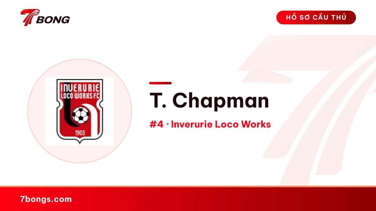 T. Chapman — Inverurie Loco Works